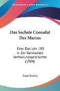 Das Sechste Consulat Des Marius