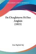 De L'Angleterre Et Des Anglais (1815)