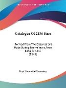 Catalogue Of 2156 Stars