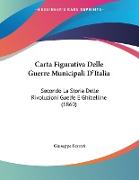 Carta Figurativa Delle Guerre Municipali D'Italia