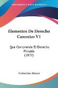 Elementos De Derecho Canonico V1