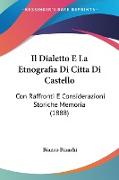 Il Dialetto E La Etnografia Di CittaDi Castello