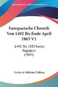 Europaeische Chronik Von 1492 Bis Ende April 1865 V1