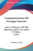 Commemorazione Del Giuseppe Guerzoni