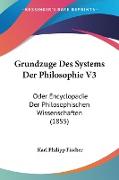 Grundzuge Des Systems Der Philosophie V3