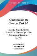 Academiques De Ciceron, Part 1-2