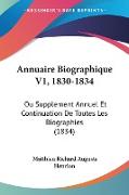 Annuaire Biographique V1, 1830-1834