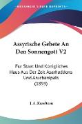 Assyrische Gebete An Den Sonnengott V2