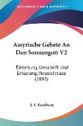 Assyrische Gebete An Den Sonnengott V2