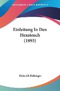 Einleitung In Den Hexateuch (1893)