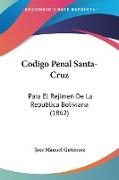 Codigo Penal Santa-Cruz