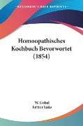 Homoopathisches Kochbuch Bevorwortet (1854)