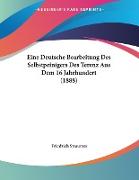 Eine Deutsche Bearbeitung Des Selbstpeinigers Des Terenz Aus Dem 16 Jahrhundert (1888)