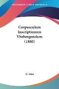 Corpusculum Inscriptionum Vitebergensium (1860)
