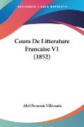Cours De Litterature Francaise V1 (1852)