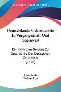 Deutschlands Sodaindustrie In Vergangenheit Und Gegenwart