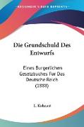 Die Grundschuld Des Entwurfs