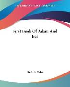 First Book Of Adam And Eve