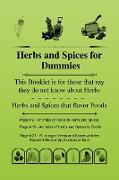 Herbs and Spices for Dummies