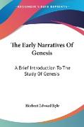 The Early Narratives Of Genesis