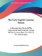 The Early English Customs System