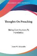 Thoughts On Preaching