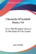 Chronicle Of Scottish Poetry V4