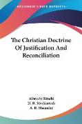The Christian Doctrine Of Justification And Reconciliation