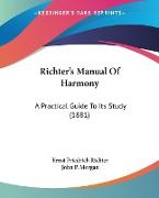 Richter's Manual Of Harmony