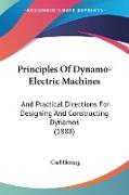 Principles Of Dynamo-Electric Machines