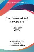 Mrs. Brookfield And Her Circle V1