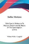 Stellar Motions