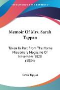 Memoir Of Mrs. Sarah Tappan