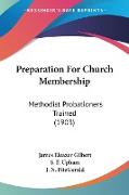 Preparation For Church Membership