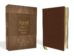 NASB, Classic Reference Bible, Genuine Leather, Buffalo, Brown, Red Letter, 1995 Text, Comfort Print