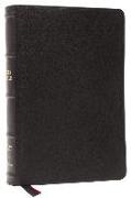 KJV, Large Print Verse-by-Verse Reference Bible, Maclaren Series, Premium Goatskin Leather, Black, Comfort Print