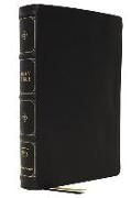 NKJV, Large Print Verse-by-Verse Reference Bible, Maclaren Series, Leathersoft, Black, Comfort Print