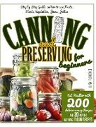 CANNING AND PRESERVING FOR BEGINNERS
