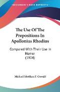The Use Of The Prepositions In Apollonius Rhodius