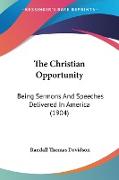 The Christian Opportunity