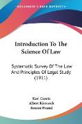 Introduction To The Science Of Law