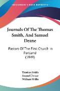 Journals Of The Thomas Smith, And Samuel Deane