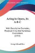 Acting In Opera, Its A-B-C