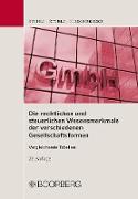 Die rechtlichen und steuerlichen Wesensmerkmale der verschiedenen Gesellschaftsformen