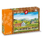 70 Teile Puzzle Appenzellerland