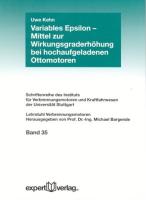 Variables Epsilon - Mittel zur Wirkungsgraderhöhung bei hochaufgeladenen Ottomotoren