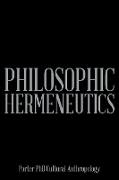 Philosophic Hermeneutics
