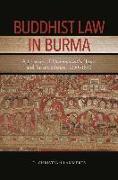 Buddhist Law in Burma