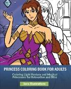 Princess Coloring Book for Adults