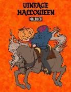 Vintage Halloween Malbuch